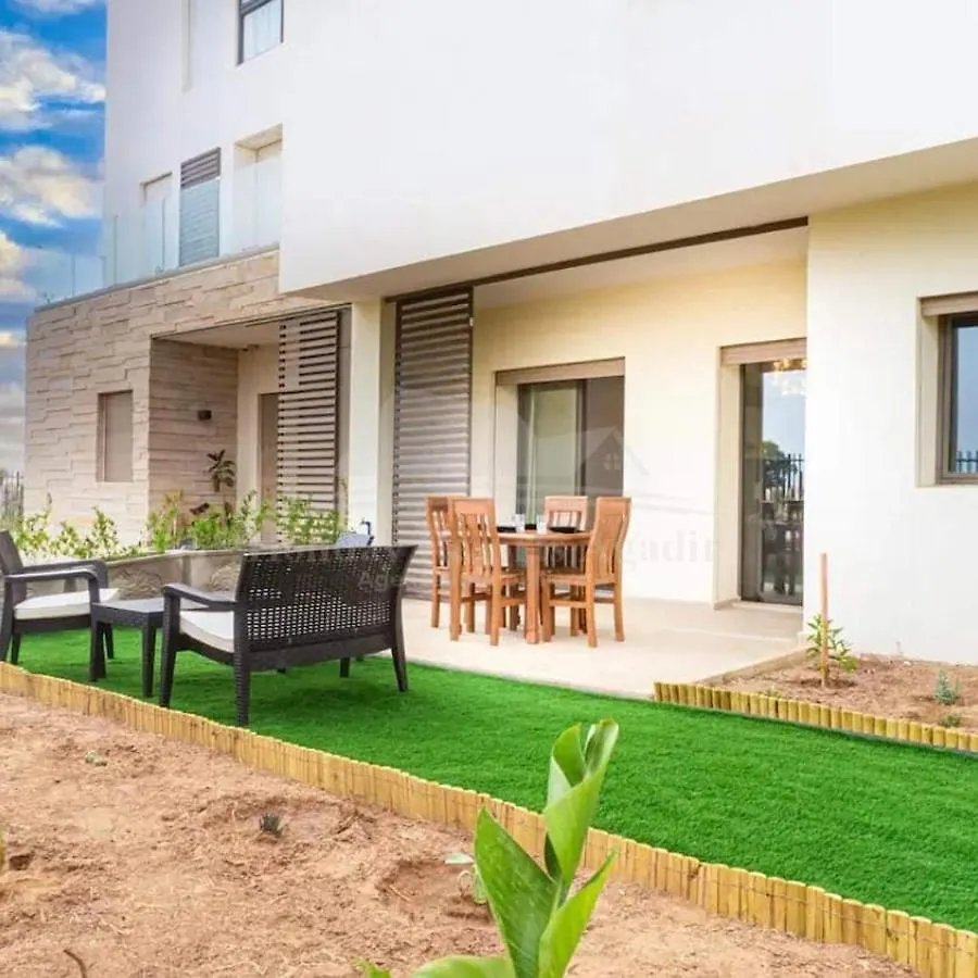 Ocean Pearl Studio Golf View Taghazout Bay Tamourit Agadir Maroko